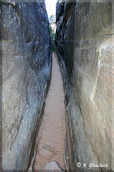 Felswände im Canyon